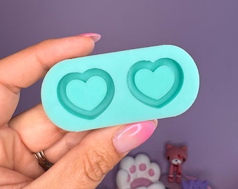 Tiny Heart Shakers Silicone Mold