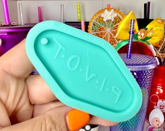 Friends PIVOT Hotel Keychain Silicone Mold
