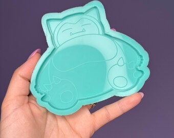 Sleepy Boy Coaster Silicone Mold