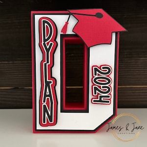 Graduation 3D Letters | Grad Party Decor, Gift, Personalized Grad 3D Letters, Custom Colors, Grad Party Centerpiece, Graduation Decoration