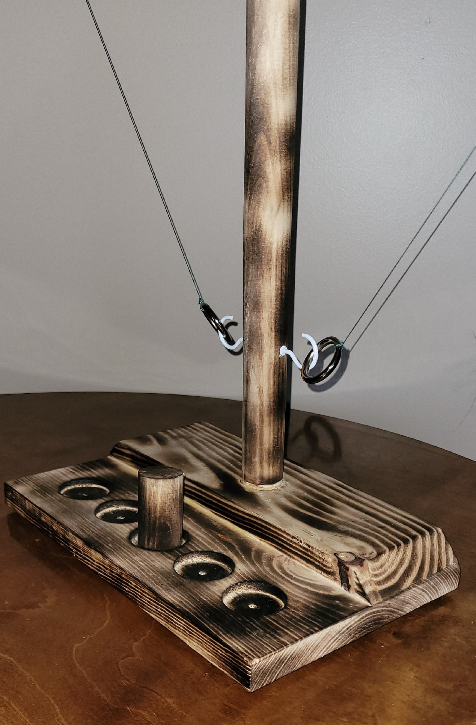 Table Top Ring Toss Game DIY Build Plan Etsy