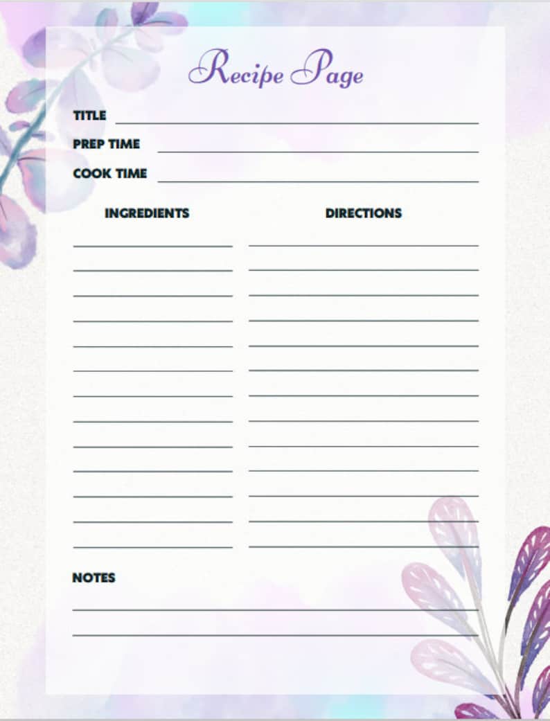 Meal Planner Printable! - Etsy