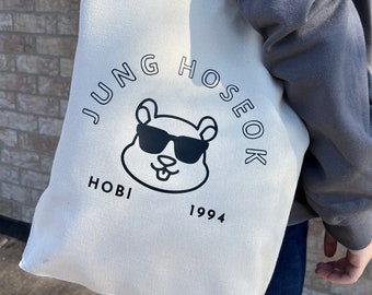 J-Hope Squirrel Tote Bag