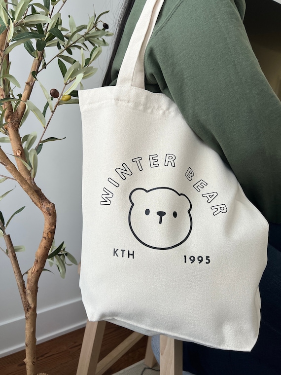 Winter Canvas Tote Bag