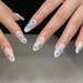 Y2K Ombre Blue Star Nails /japanese Nails /custom Press on - Etsy