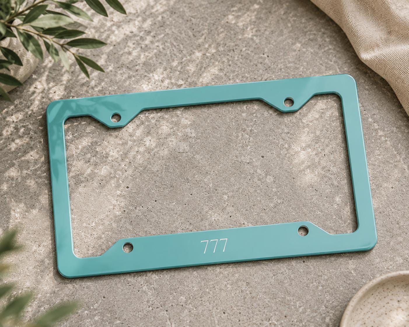 777 License Plate - Etsy