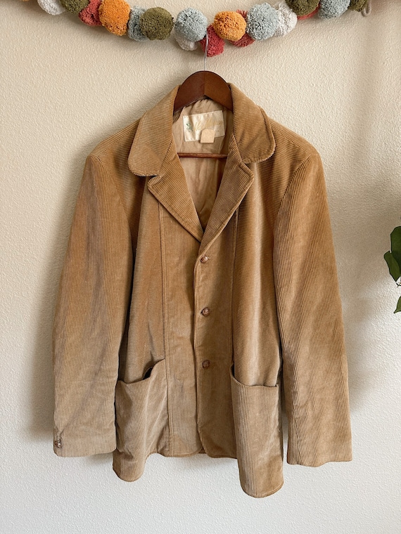 Vintage 70's Corduroy Coat / MacMurray - image 1