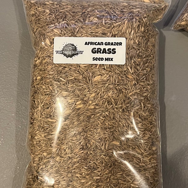 Tortoise Seed Grass Mix for Grazing Species