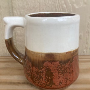 Large Ceramic Mug, Large Pottery Mug, Handmade Coffee Mug