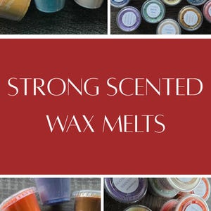 Extra Strong Wax Melt - Long Lasting Fragrance - Small Batch Handmade