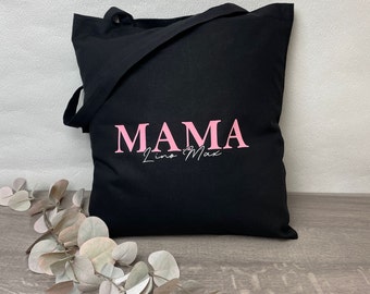 Einkaufstasche, Einkaufsbeutel, Jutebeutel, MAMA OMA personalisiert, 100% Baumwolle,