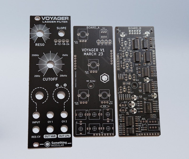 VOYAGER Transistor Ladder Filter Eurorack Modular PCB Etsy