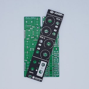 AMP Dual Linear VCA Eurorack Module PCB and Panel image 5