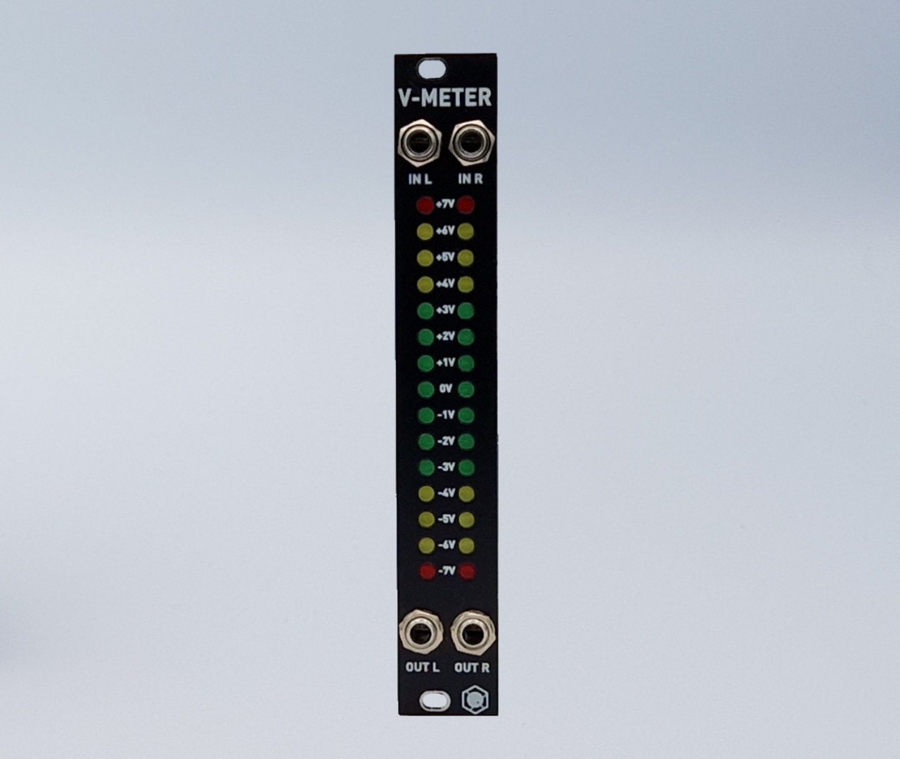 Vmeter Led Module V-METER - Stereo Led Voltage Meter - Eurorack Modular - PCB and Panel ...