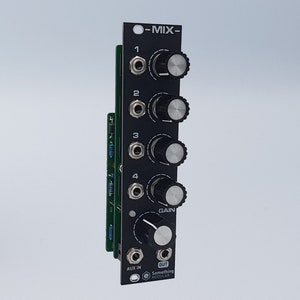 MIX Audio & CV Mixer with Peak Indicator Eurorack Module PCB and Panel image 3