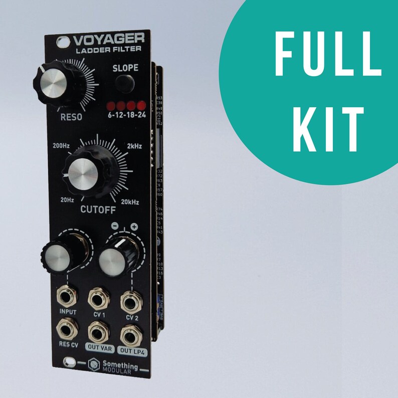 VOYAGER Transistor Ladder Filter Eurorack Modular Full Etsy