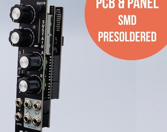 ASR - Dual Envelope Generator - LFO - Eurorack Modular - pcb and Panel - SMD Presoldered