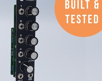 MIX – Audio & CV Mixer with Peak Indicator - Eurorack Module - Built and Tested