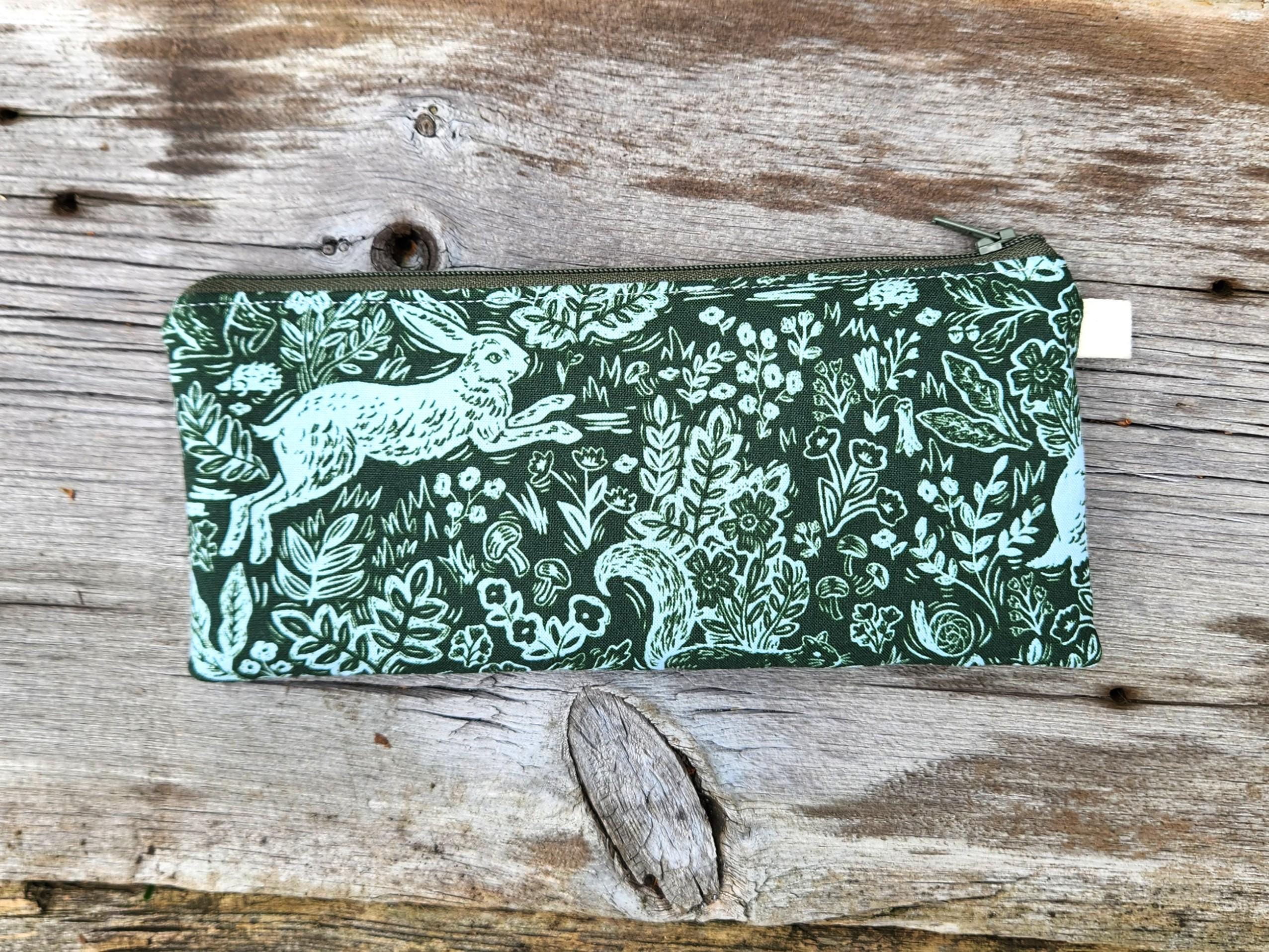 Peter Rabbit Pencil Case Rabbit Pencil Case: Green Woodland Rifle Paper Co. Brush Bag ...