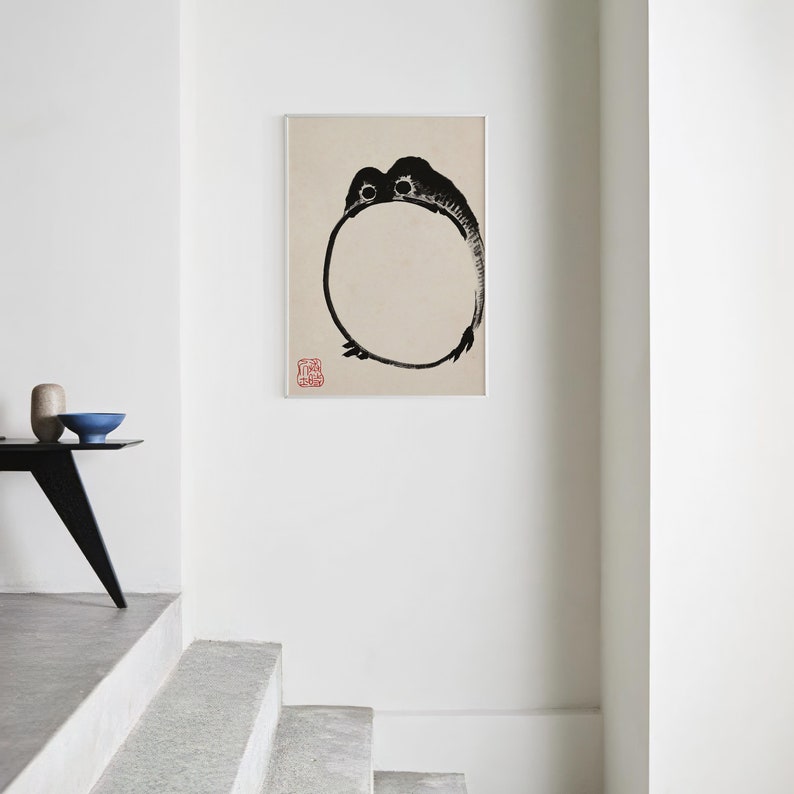 Hokusai Poster Matsumoto Hoji Vintage Japanese Art Print Exhibition ...