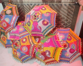 Wholesale Lot Of Indian wedding, birthday party decoration umbrellas, Christmas decor hanging umbrellas