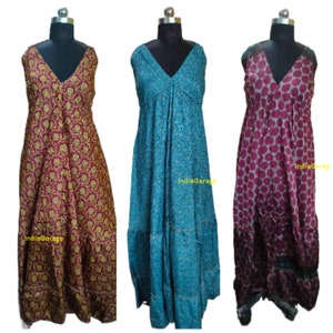 Venta de vestido hecho a mano de mezcla de seda para mujer - Vestido de seda - Vestido de seda de espalda baja - Ropa de dormir - Seda para damas de honor - Regalo para ella