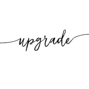 Order Upgrade