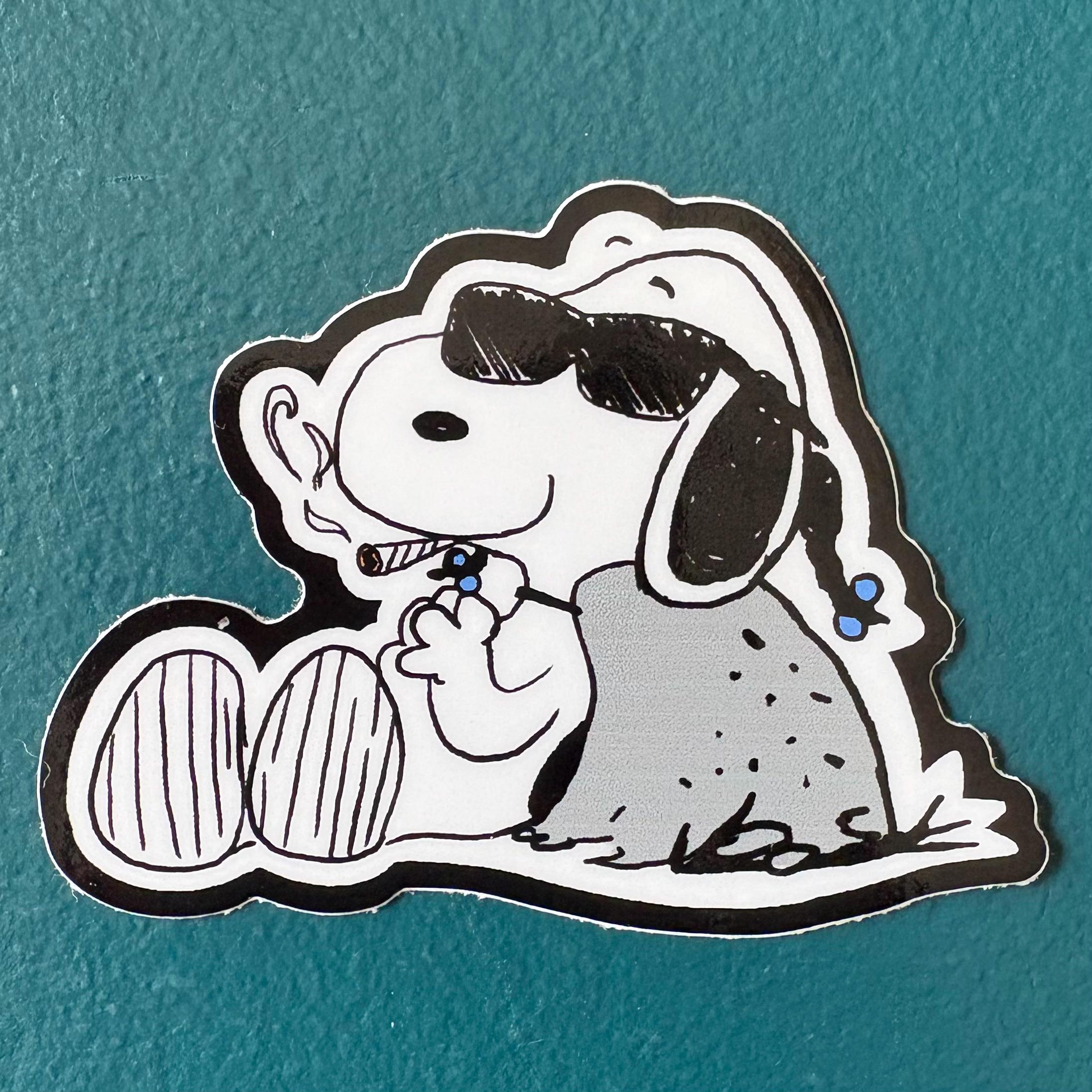 Snoopy Brain Sticker Snoopy 3