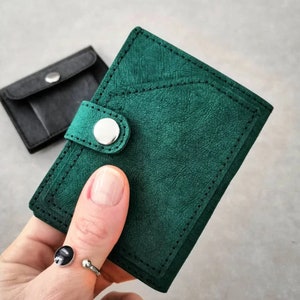 Vegan wallet, washable paper wallet, small wallet, Men wallet, Woman wallet, Eco friendly wallet, No leather wallet