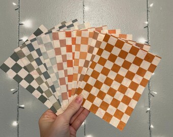 Neutral Checkered Print Boho Tubie Hypafix Medical Tape for Feeding Tubes, Central Lines, Oxygen, or Medical Devices