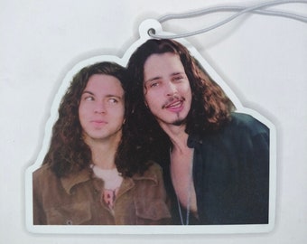 Vintage Eddie Vedder and Chris Cornell  | Unique Gift | Air Freshener