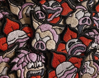 Tomba! Sew-On Patches / Tomba / Tombi / Koma Pigs / Mushroom Forest / Laughing & Crying Flowers / PS1 Nostalgia / Retro Gaming