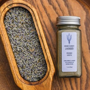 Ground Culinary Lavender 1 oz ounce Edible Lavender Herb, Spice for Use in Cooking and Beverages, Food Grade Lavender image 4