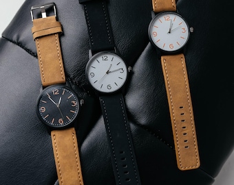 Men Watch. Minimalist Watch.