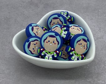 Space Ranger Silicone Beads