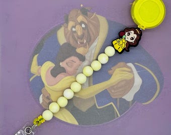 Porta-distintivo con perline "Beauty Princess" per dilatazione cervicale