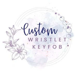 Llavero de pulsera personalizado