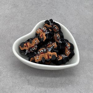 Hillbilly Tow Truck Silicone Focal Bead