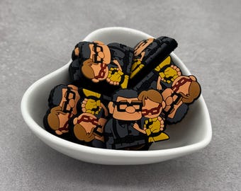 Adventure Couple Silicone Focal Bead