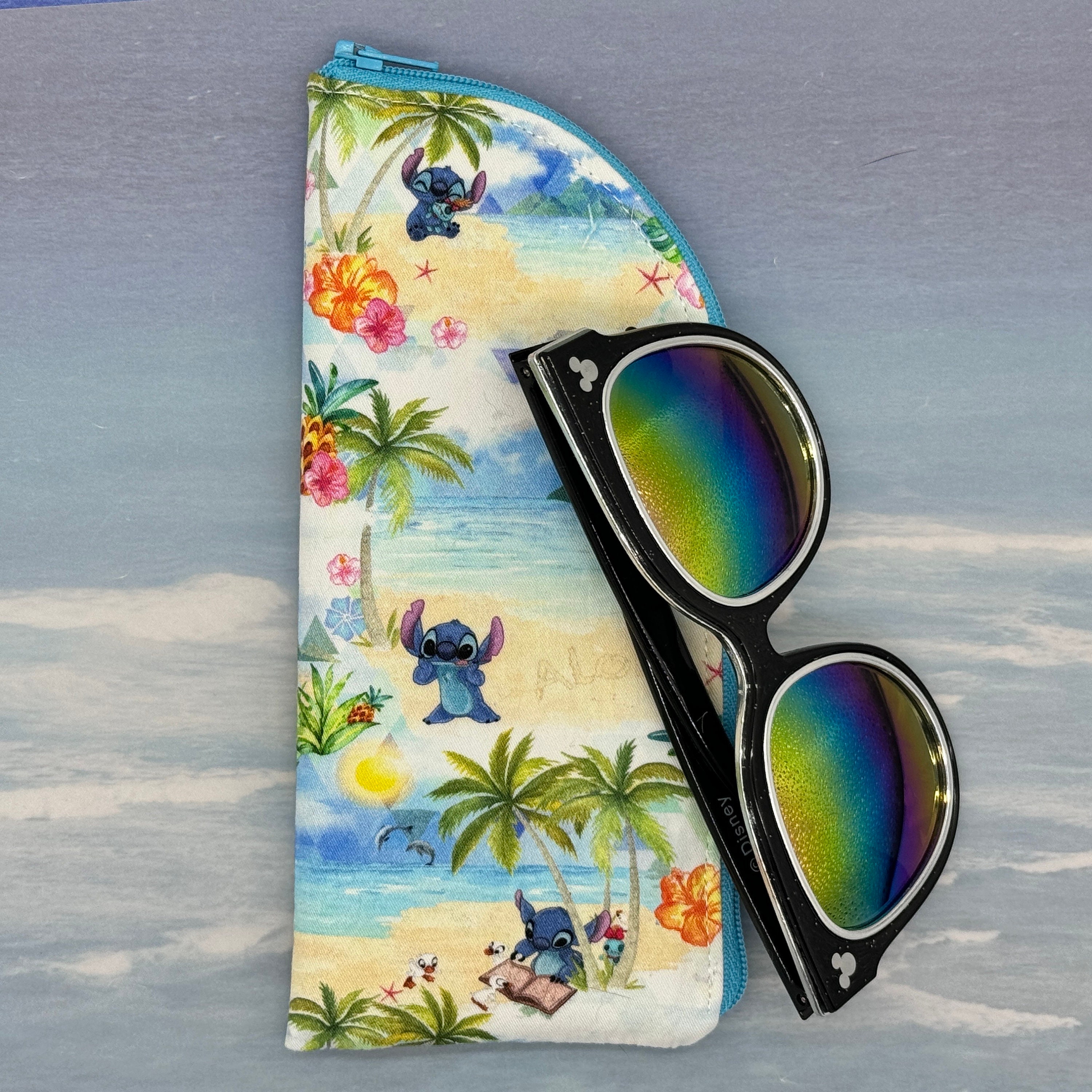 NTOTLilly Pulitzer Wicker Sunglasses Case with Printed Lining Handmade Lilly Pulitzer Eyeglass Case - Etsy main image 3
