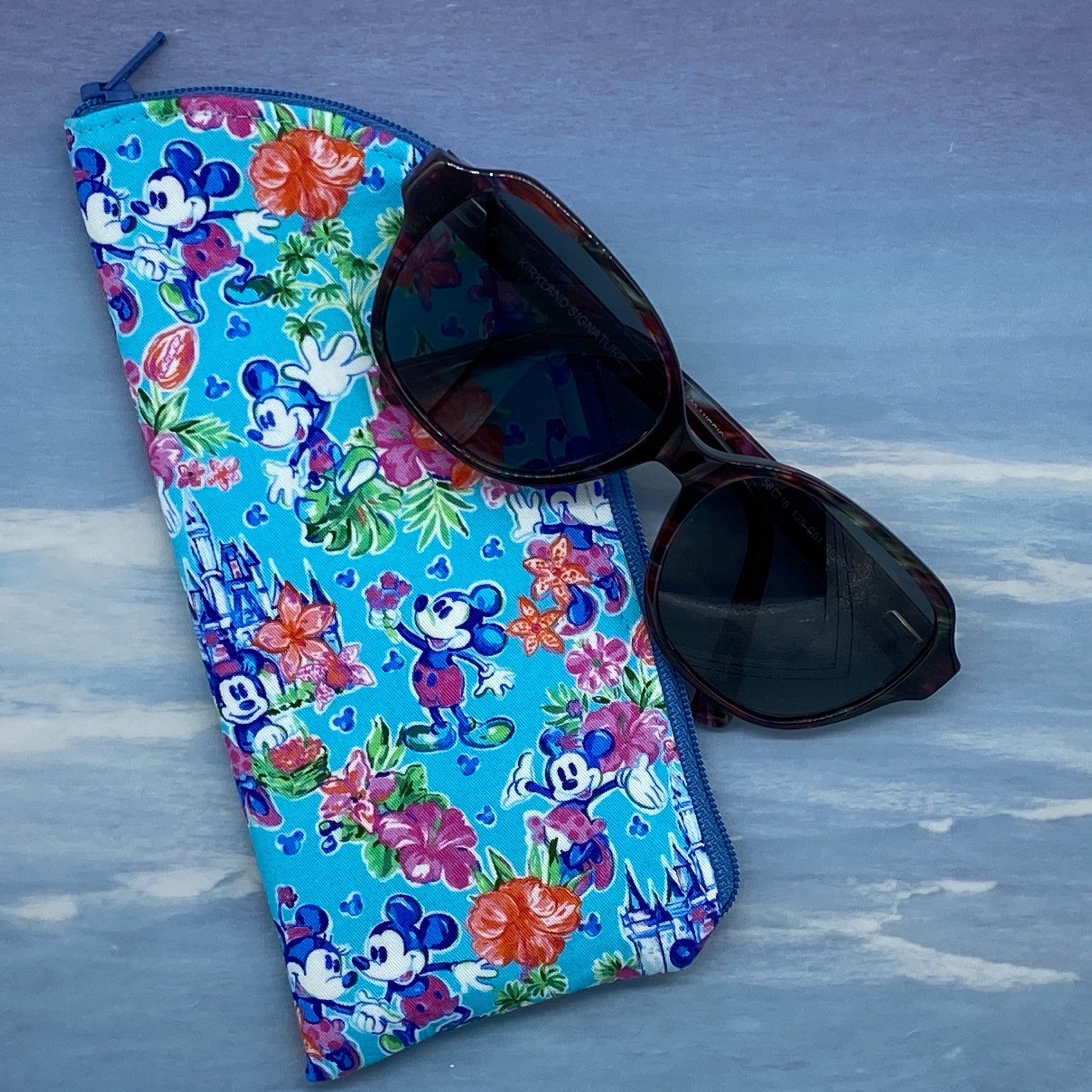 NTOTLilly Pulitzer Wicker Sunglasses Case with Printed Lining Handmade Lilly Pulitzer Eyeglass Case - Etsy main image 4