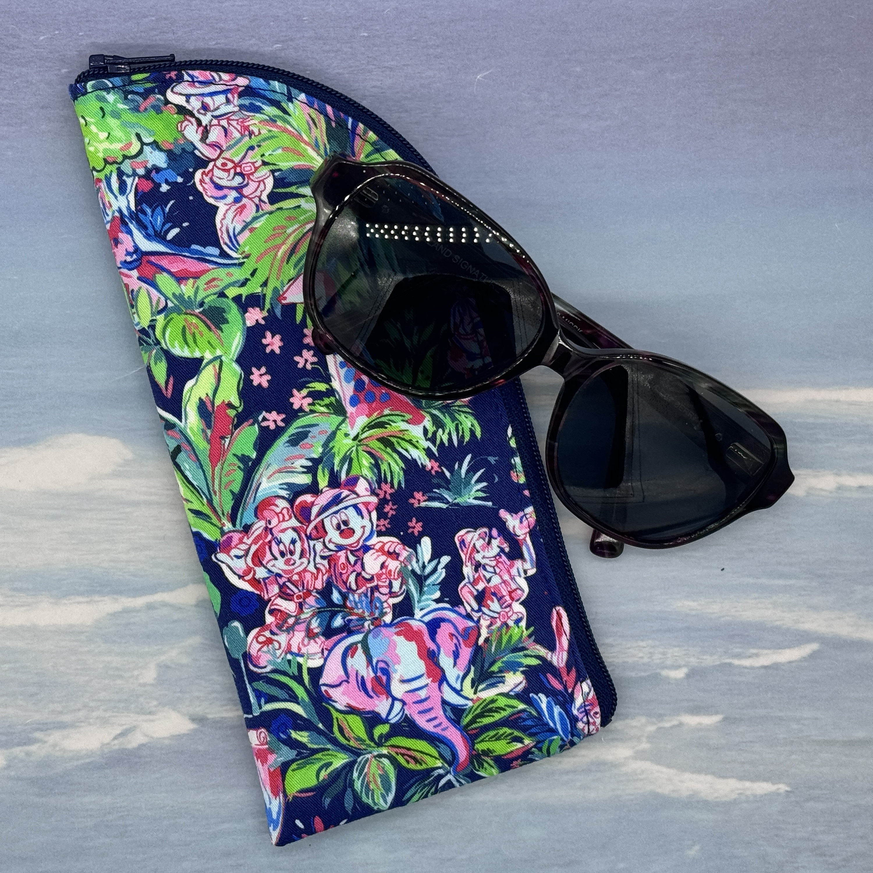 Handmade Lilly Pulitzer Eyeglass Case - Etsy display picture 1