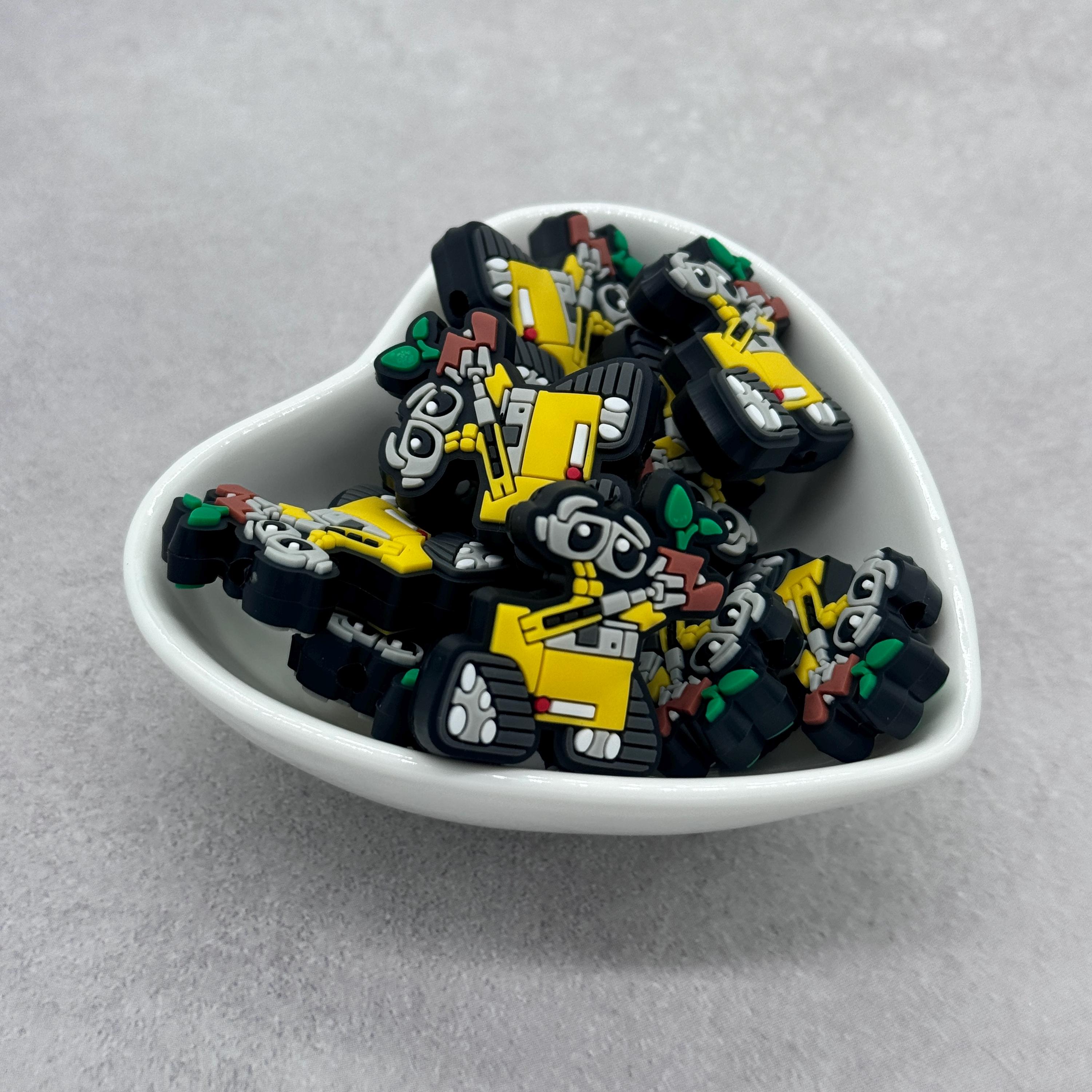 Waste Allocation Robot Silicone Focal Bead