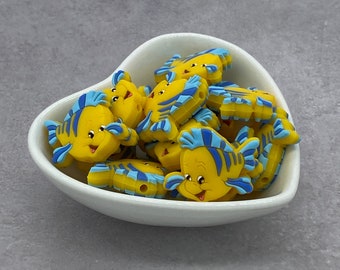 Sidekick Fish Silicone Beads