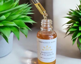 Radiance Face Serum: Squalane, Rosehip, and Argan Oil