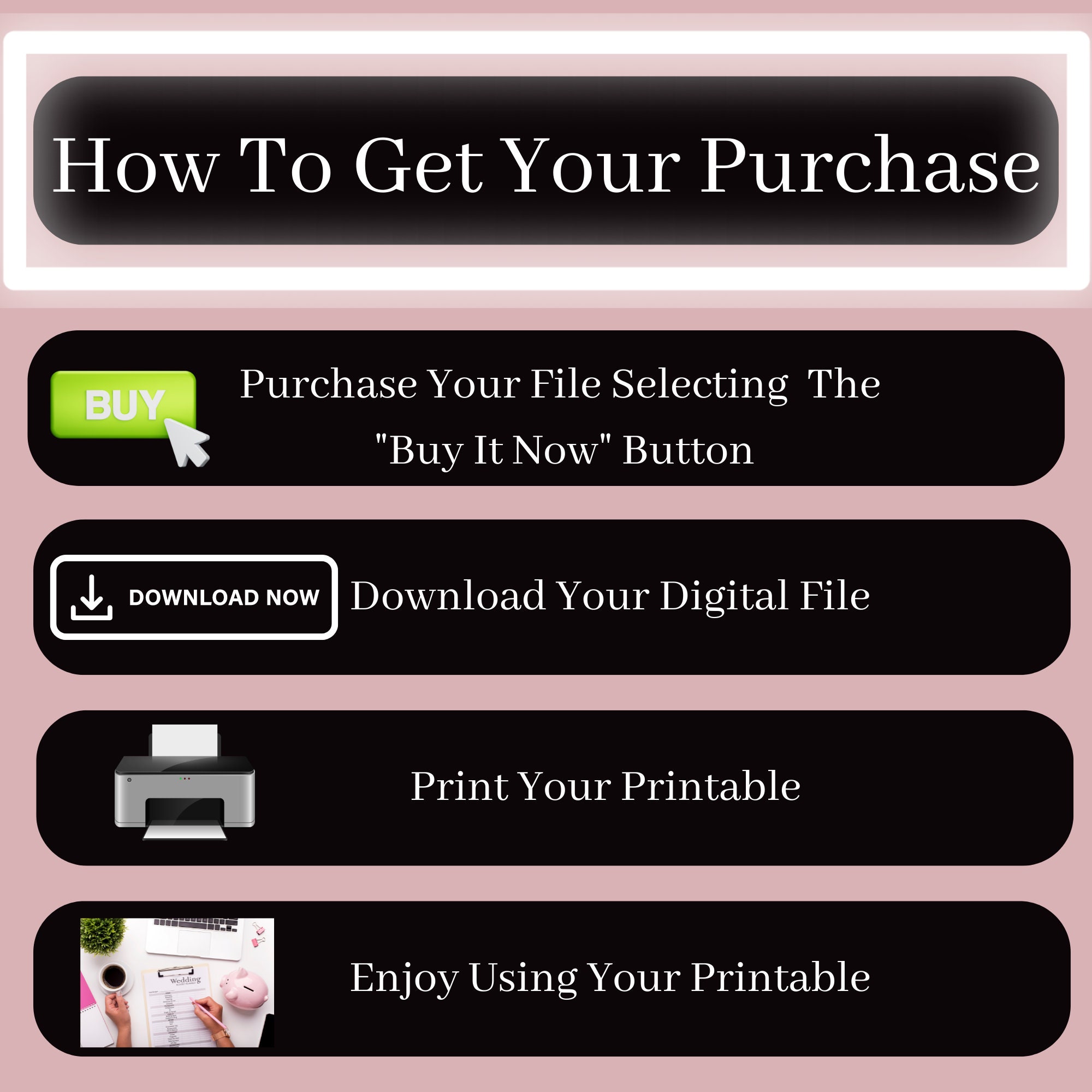 Monthly Bill Tracker, Printable Bill Pay Tracker, Yearly Bill Pay