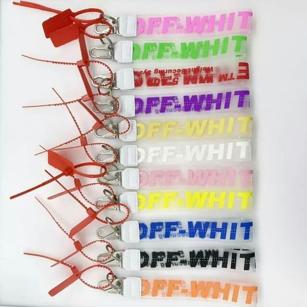 Off White Lanyard Etsy
