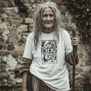 Toad Templar, White Tshirt.