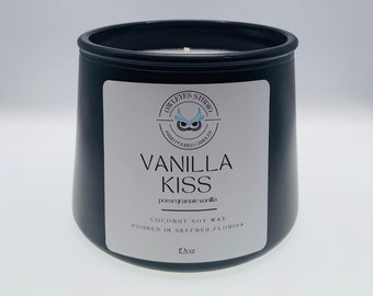 12oz Vanilla Scent, Pomegranate Scent, Vanilla Musk, Comfort Candle, Coconut Soy Candle, Triple Wick Candle, Father's Day Candle