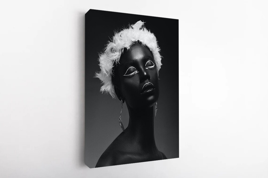 African American Home Decor African Wall Decor Black Woman Etsy